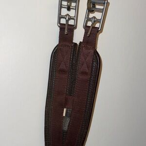 Brown Leather horse cinch